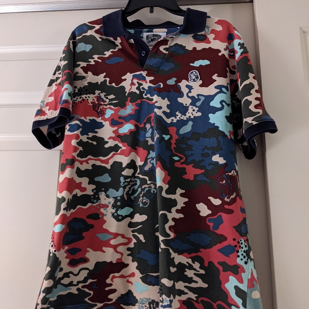 BBC Polo multi color camo XL